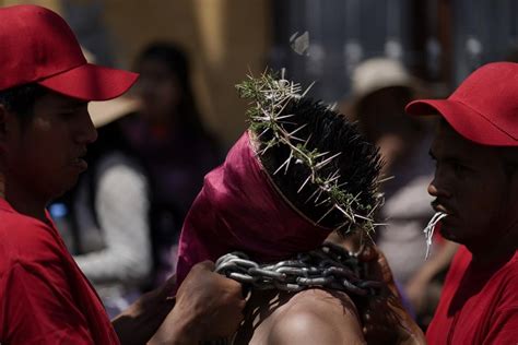 Chains and pains: How one Mexican town celebrates Holy Week